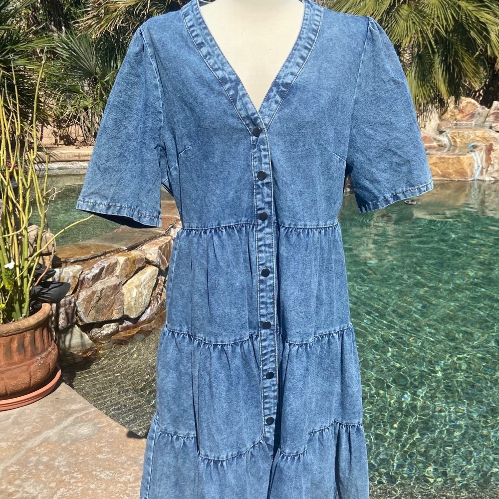 Casual Denim Dress